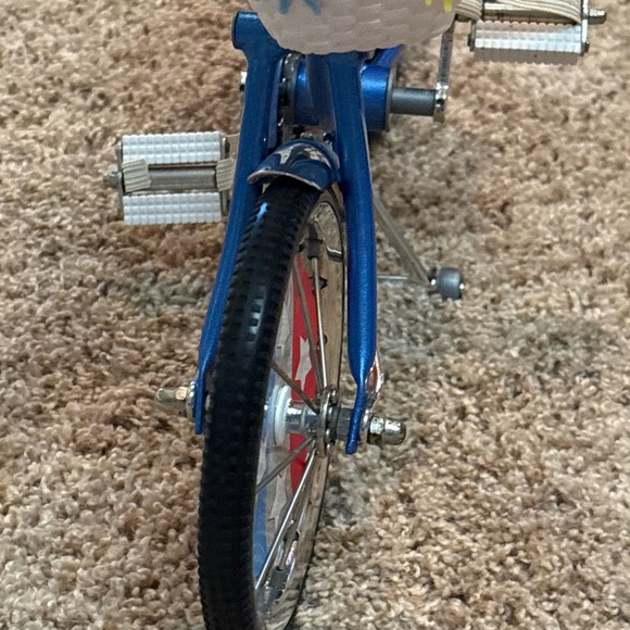 American Girl Blue and Red Doll Bicycle - Picture 12 of 14